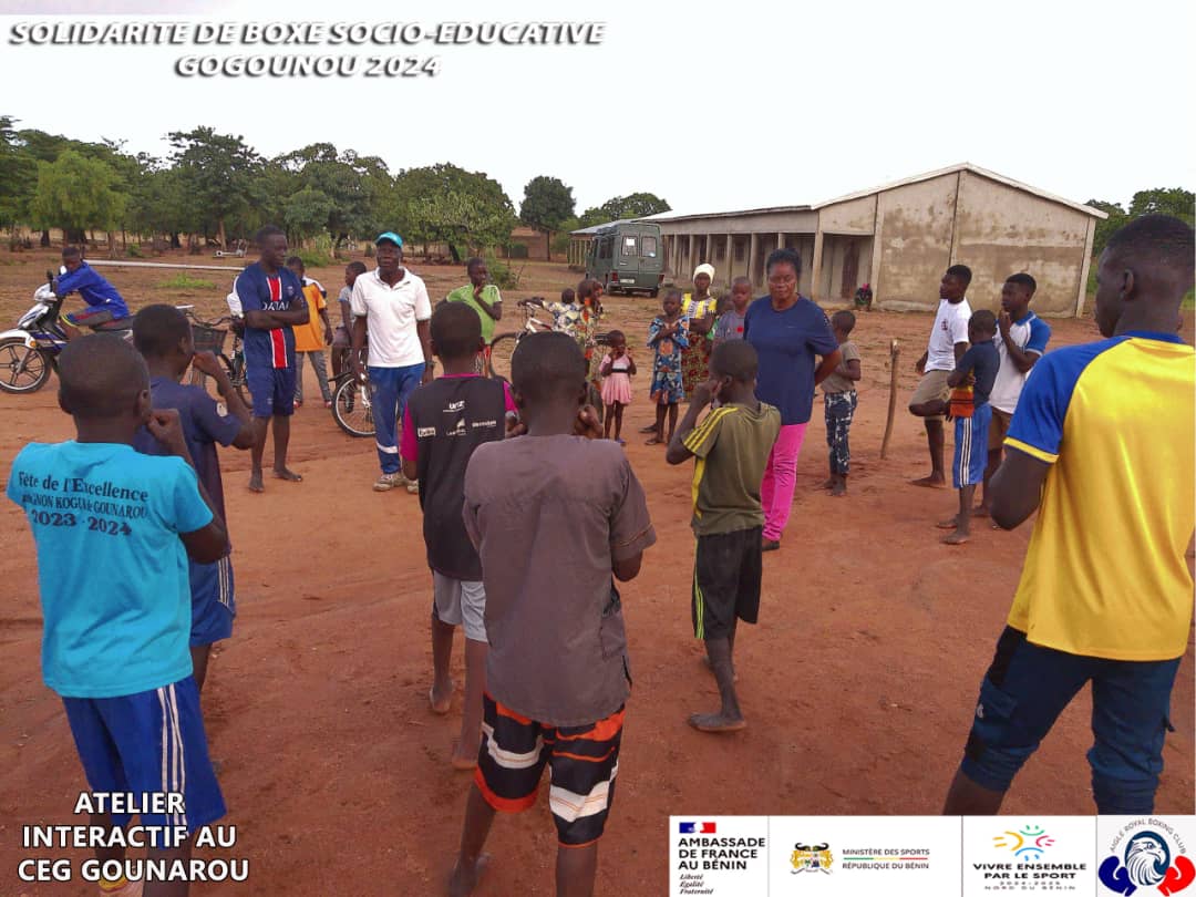 Atelier interactif au CEG GROUNAROU